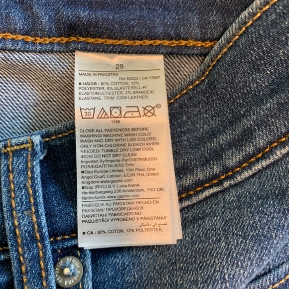 Banana Republic Mid-Rise Flare Jeans 29 - Picture 8 of 8